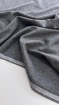 Вовна фланель світло сіра Zegna 724 фото
